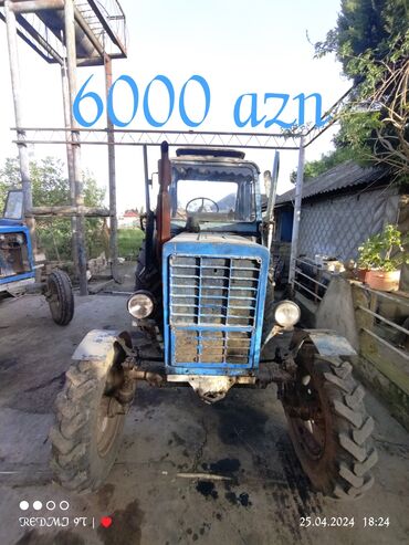 traktor qoşqu: Traktor Belarus (MTZ) 80 2024 il, 2700 at gücü, İşlənmiş