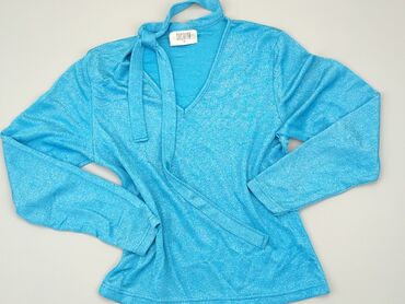 liliowa bluzki damskie: Блуза жіноча, S, стан - Хороший