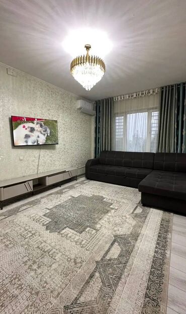 3 комнатная квартира продажа: 3 бөлмө, 78 кв. м, 106-серия жакшыртылган, 5 кабат, Евроремонт