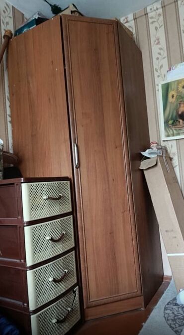 шкаф шифонер бу: Шкаф для одежды, Прямой, ЛДСП