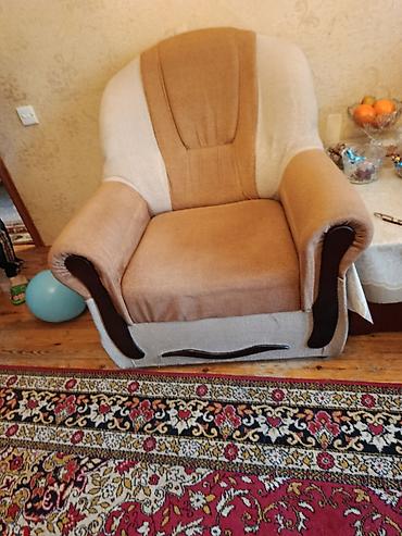 klassik divan: Б/у, Классический диван, 2 кресла, С подъемным механизмом, Раскладной — 4
