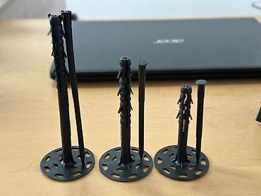 Дюбель-гвозди: Дюбель грибокдля фасадного утиплителя с металлическим гвоздем. ОПТОМ — 1