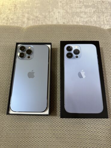 Apple iPhone: IPhone 13 Pro Max, 256 ГБ, Sierra Blue, Коробка, 96 %