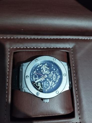 золото кольца: Часы Hublot (скелетон) - Корпус из нержавеющей стали с фирменными — 1