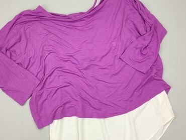 długie sukienki czerwone na wesele: Blouse, Marks & Spencer, 2XL (EU 44), condition - Good