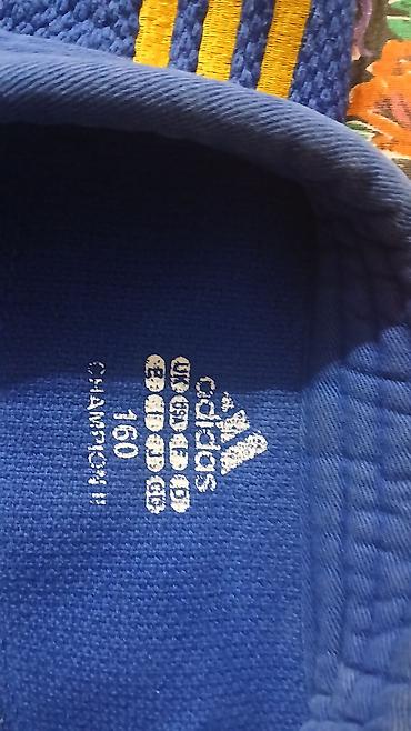 кимано дзюдо: Синий дзюдоги adidas CHAMPION II, рост 160. Комплектация: - куртка из — 10