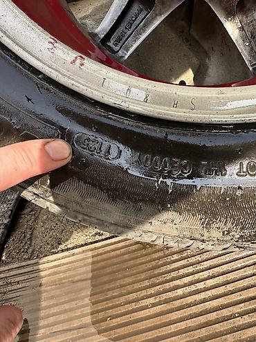 185: 1.Диски звезды R15 4.114 6.5J под хром с масло резинами Сентара 1 — 3