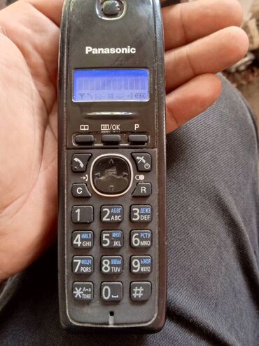 simsiz qulaqciqlar: Stasionar telefon Panasonic, Simsiz, İşlənmiş