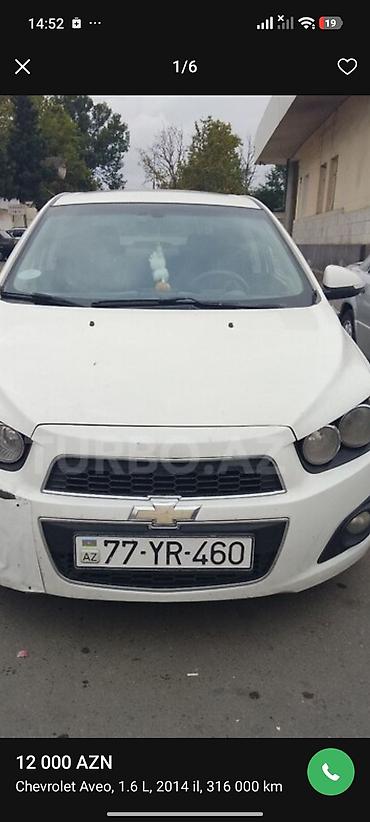 rav 4 toyota: Chevrolet Aveo: 1.6 l | 2014 il 316000 km Sedan — 3