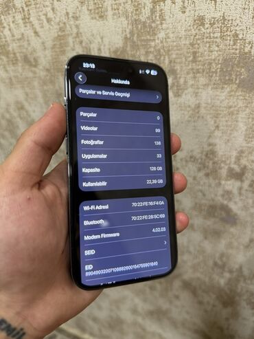 Apple iPhone: IPhone 14 Pro, 128 GB, Deep Purple, Face ID — 9