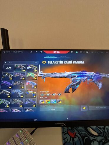 Digər oyun və konsollar: Salam Valorant Hesabi Satilir. Hesap doludu sadəcə bura 10 şəkil — 9