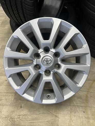 диски патрол: Литые Диски R 18 Toyota, Комплект, отверстий - 6, Б/у — 2