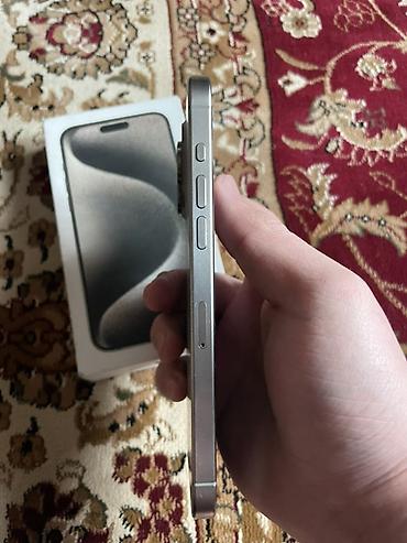 Apple iPhone: IPhone 15 Pro Max, Б/у, 256 ГБ, Natural Titanium, Коробка, 100 % — 9