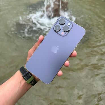 айфон 14 про 128 гб цена бишкек: IPhone 14 Pro Max, Б/у, 128 ГБ, Deep Purple, Кабель, 90 %