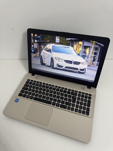 мышка макбук: Ноутбук, Asus, 4 ГБ ОЭТ, Intel Celeron, 15.6 ", Колдонулган, Жумуш, окуу үчүн, эс тутум HDD