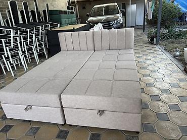 Односпальные кровати: Односпальная тахта с подъёмным коробом - Компактная тахта с вшитым — 15