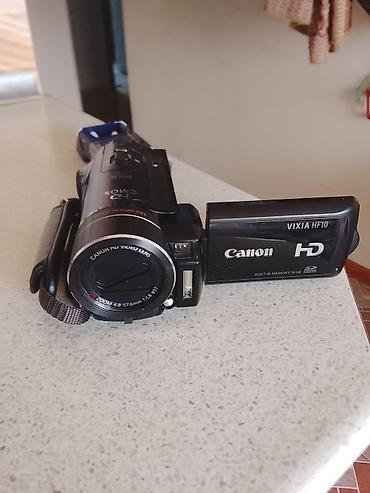 12x: Canon Vixia HF10 Full HD videokamera - 1920x1080 Full HD çəkiliş - — 1