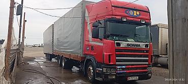 Унаа: Тентованный автопоезд с прицепом (еврофура) - Сцепка: тягач с — 9