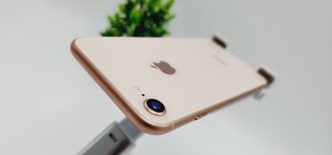 produkcii apple iphone: IPhone 8, Б/у, 64 ГБ, Золотой, 77 %