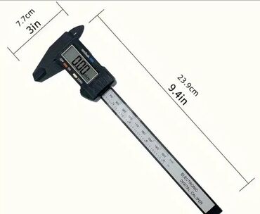 qapi ustu: Elektron Rəqəmsal Kaliper (Şaqul) – 150 mm / 6 in Xüsusiyyətlər: -