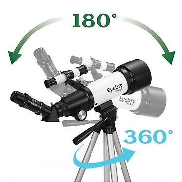 Teleskoplar: Eyebre teleskop. Xüsusiyyətləri: 70 mm diafraqm və 400 mm fokus — 3