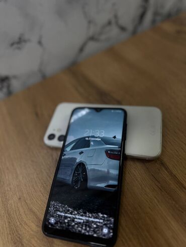 а 10 телефон: Samsung Galaxy A10, Колдонулган, 32 ГБ, түсү - Көк, 2 SIM