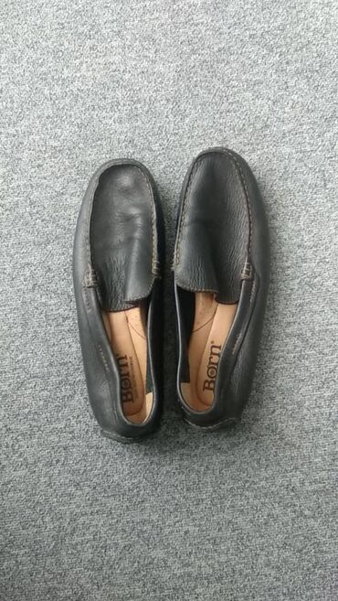 мужская туфли: Продаются черные мокасины Bjorn ручной работы, 43 размер, из Канады