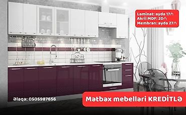 Sifarişlə mebel: Mətbəx mebeli | kredi̇tlə mətbəx mebellərini indi kreditlə əldə, edə — 3