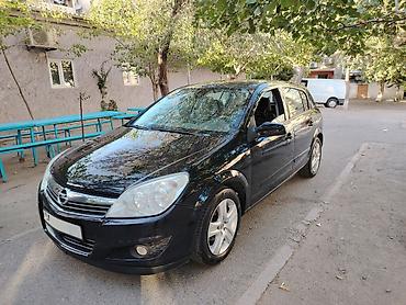 Opel: Opel Astra H, 5 qapılı hetçbek, qara rəng Xarici görünüş: - H kuzov — 2