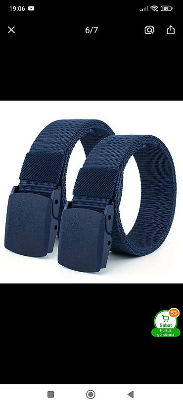 Kəmərlər: Kəmər, Neylon, Yeni — 3