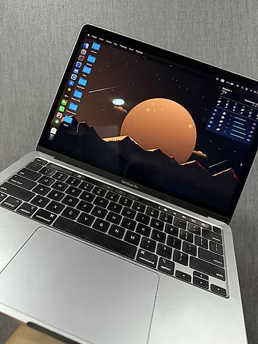 м1 макбук: Для учебы, Б/у, Apple M1, ОЗУ, RAM: 8 ГБ, В рассрочку — 6