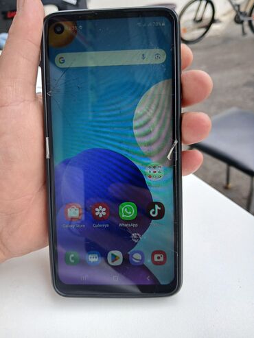 Opel: Samsung Galaxy A21, 8 GB, rəng - Narıncı