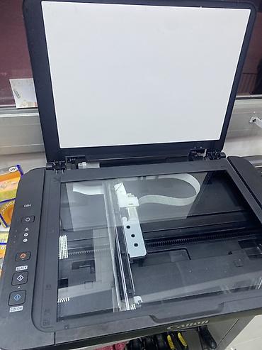 x printer: Katric doldurulmaldı Canon PIXMA E414 çoxfunksiyalı cihaz tam iştək — 1