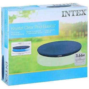 Бассейны: №: 7952 Məhsulun adı: Şişmə hovuz üçün tent Intex Easy Set Pools — 2
