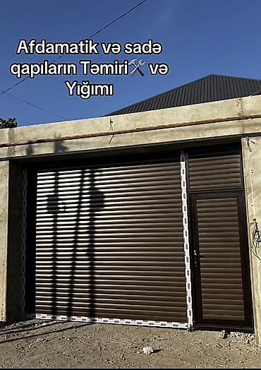 ikinci el qapı: Aftomatik və sadə jalüz/qaldırma qapılarının yığımı və təmiri xidməti — 2