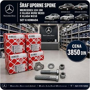 SRAF SPONE ZADNJEG TRAP MERCEDES 124 190 C E KLASA W202 W210 | Sraf