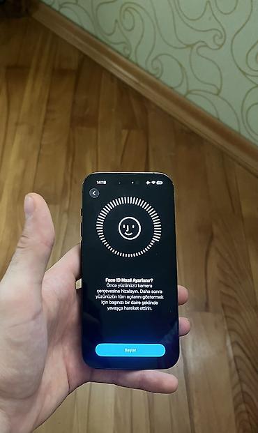 təcili iphone: IPhone 14 Pro, 128 GB, Black Titanium, Barmaq izi, Simsiz şarj, Face ID — 5