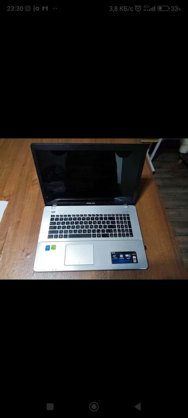 акустические системы asus: Ноутбук, Asus, 8 ГБ ОЗУ, Intel Core i7, 17.3 ", Б/у, Для несложных задач, память SSD