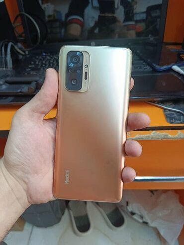 сяоми 10 про купить: Xiaomi Redmi Note 10 Pro, 128 ГБ, цвет - Золотой, 
 Отпечаток пальца, Face ID