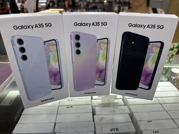 Samsung: Samsung Galaxy A35, Новый, 256 ГБ, 1 SIM, eSIM