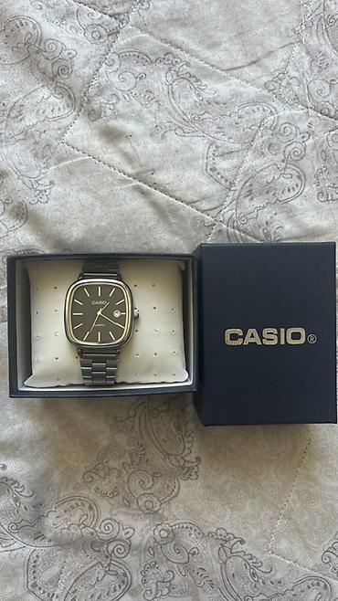 Pakofka saatdır.işlənmiyib.Aşağı edərəm Casio kişi/qadın qol saatı –