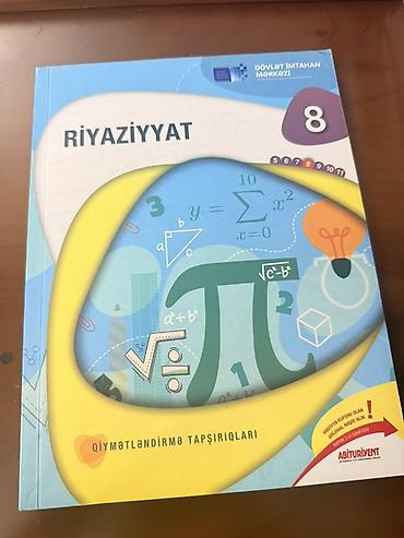 Məhsul: “Riyaziyyat 8 – Qiymətləndirmə Tapşırıqları” (Dövlət İmtahan