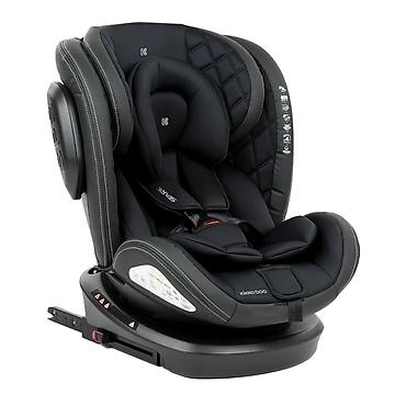 mini iphone za decu: KIKKA BOO STARK ISOFIX autosedište 0–1–2–3 (0–36 kg), boja: crna Šifra — 1