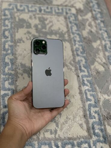 Apple iPhone: IPhone 12 Pro Max, Б/у, 128 ГБ, Графит, 100 %