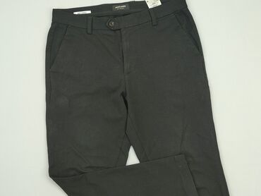 czarne t shirty damskie zalando: Material trousers, L (EU 40), condition - Good