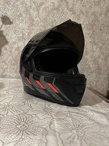 mapet 2ci el les: Moto dəbilqə – tam üzlü, çevrilən (flip-up) model - Rəng və dizayn — 4