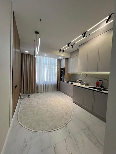мунара жк космос: 3 комнаты, 103 м², Асанбай мкр Элитка, 12 этаж, Дизайнерский ремонт — 3