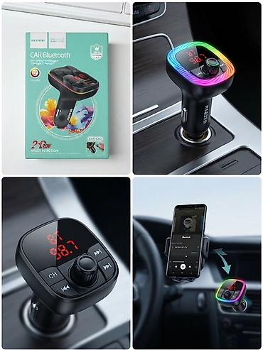 Автомобильный Bluetooth FM-трансмиттер HEDRSN (модель CAR Bluetooth)