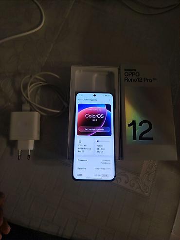 realme 12 pro: Oppo Reno 12 Pro 5G, 512 GB, rəng - Qara, İki sim kartlı — 8