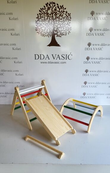 Igračke: 🧗‍♂️ 4-u-1 Drvena Penjalica za Decu Sve što detetu treba – u jednom — 6